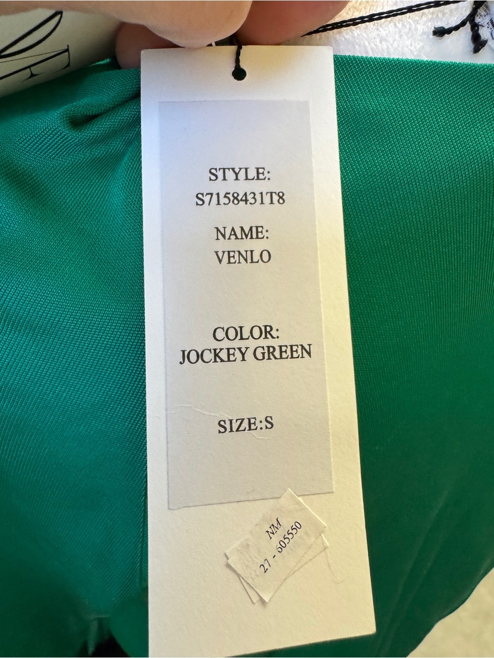 DVF Diane Von Furstenberg Venmo Emerald Green Long Sleeve Wrap US Small NWT - Picture 11 of 15